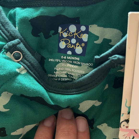 Kickee Pants quilted sleep sack NWT 0-6 months - Picture 2 of 3
